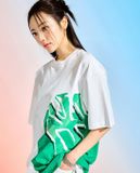  1709 - HÀNG CHÍNH HÃNG - ÁO THUN MLB -  NY Pop Art Graphic- TRẮNG  - CODE: 3ATSL0433 