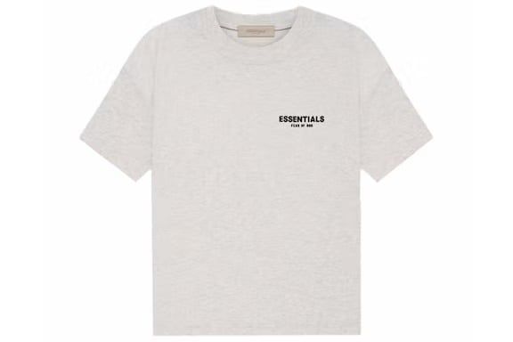 0867 - HÀNG CHÍNH HÃNG - ÁO THUN TEE ESSENTIAL FOG - XÁM TRẮNG * OATMEAL * - SEASON 22