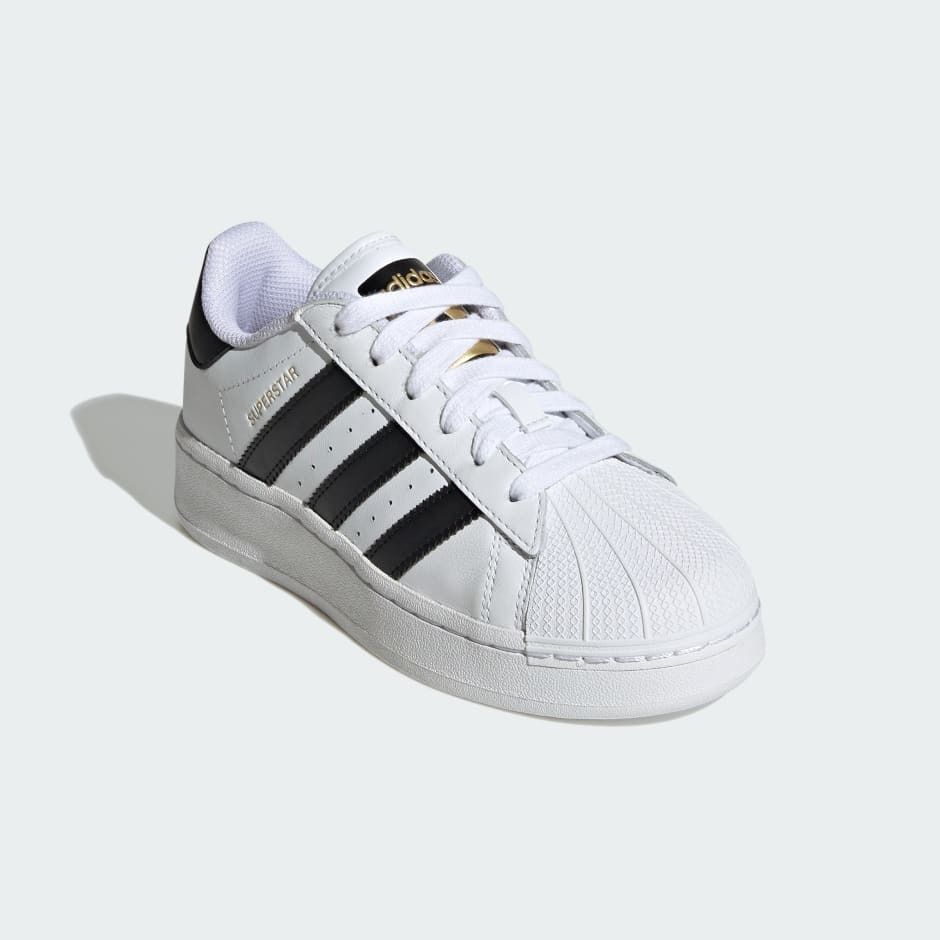 2029 - HÀNG CHÍNH HÃNG - GIÀY ADIDAS SUPERSTAR XLG - *WHITE/GOLD LOGO* - Code: IF9995
