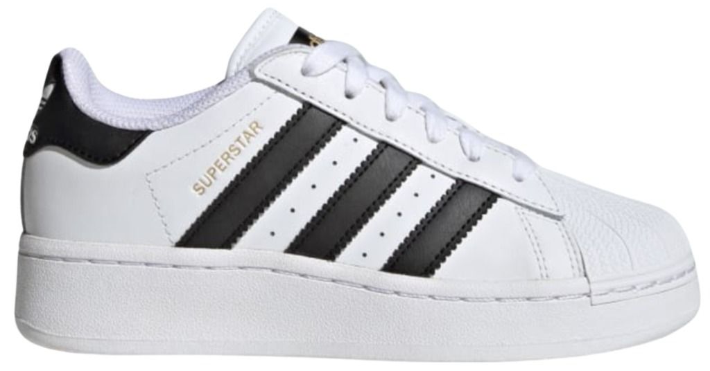 2029 - HÀNG CHÍNH HÃNG - GIÀY ADIDAS SUPERSTAR XLG - *WHITE/GOLD LOGO* - Code: IF9995