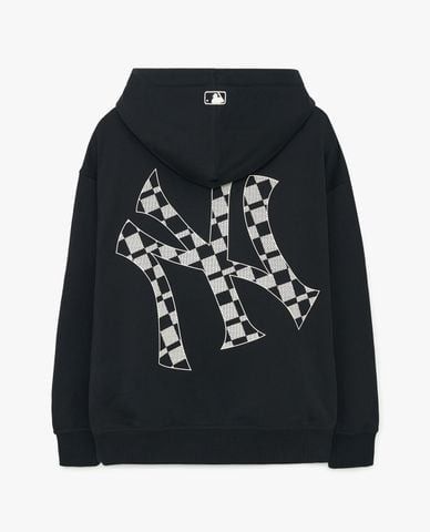 2581 - HÀNG CHÍNH HÃNG - ÁO HOODIE MLB - NY MEGA - ĐEN - CODE: 3AHDO0134