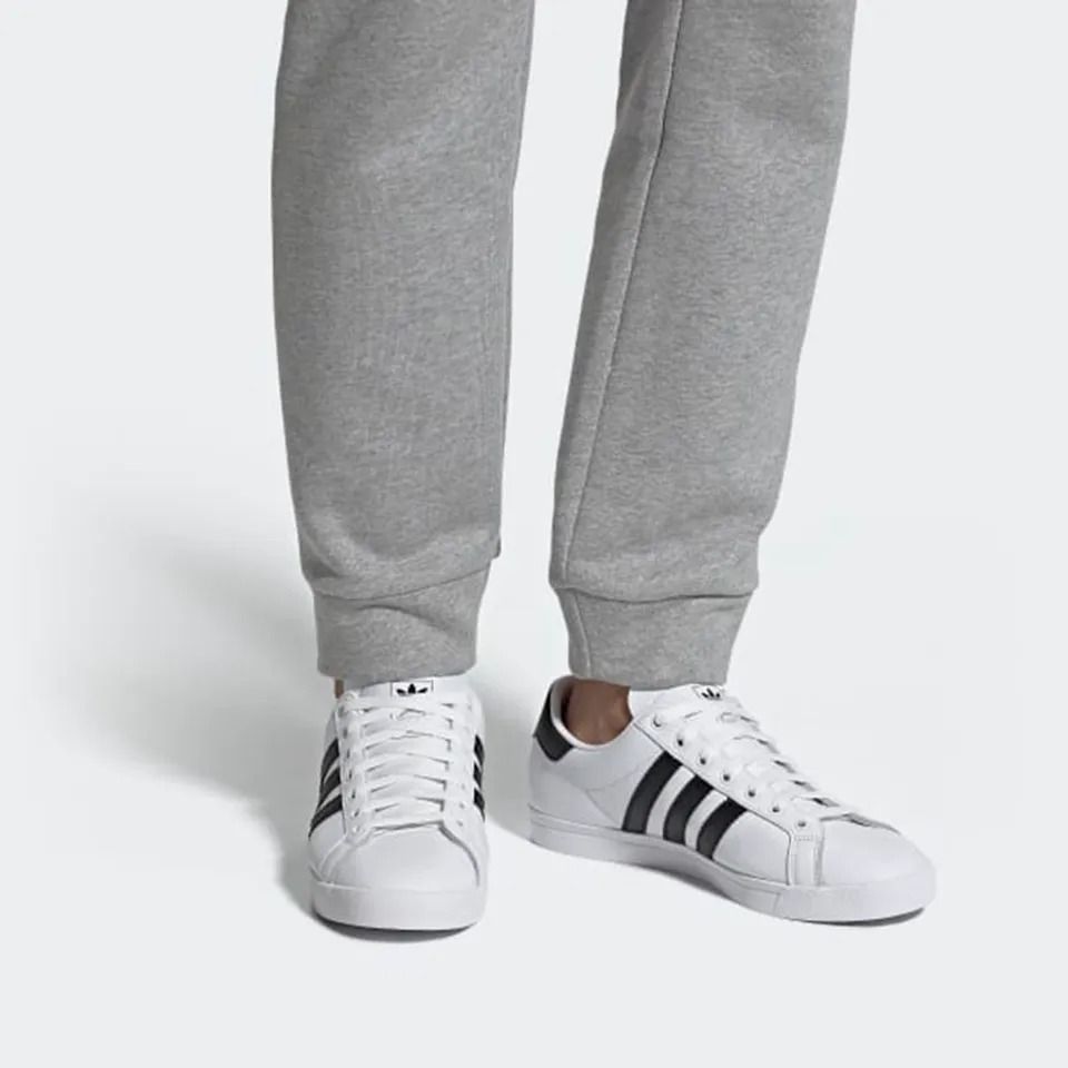 2030 - HÀNG CHÍNH HÃNG - Giày Adidas Coast Star Shoes Black/White - Code: EE8900