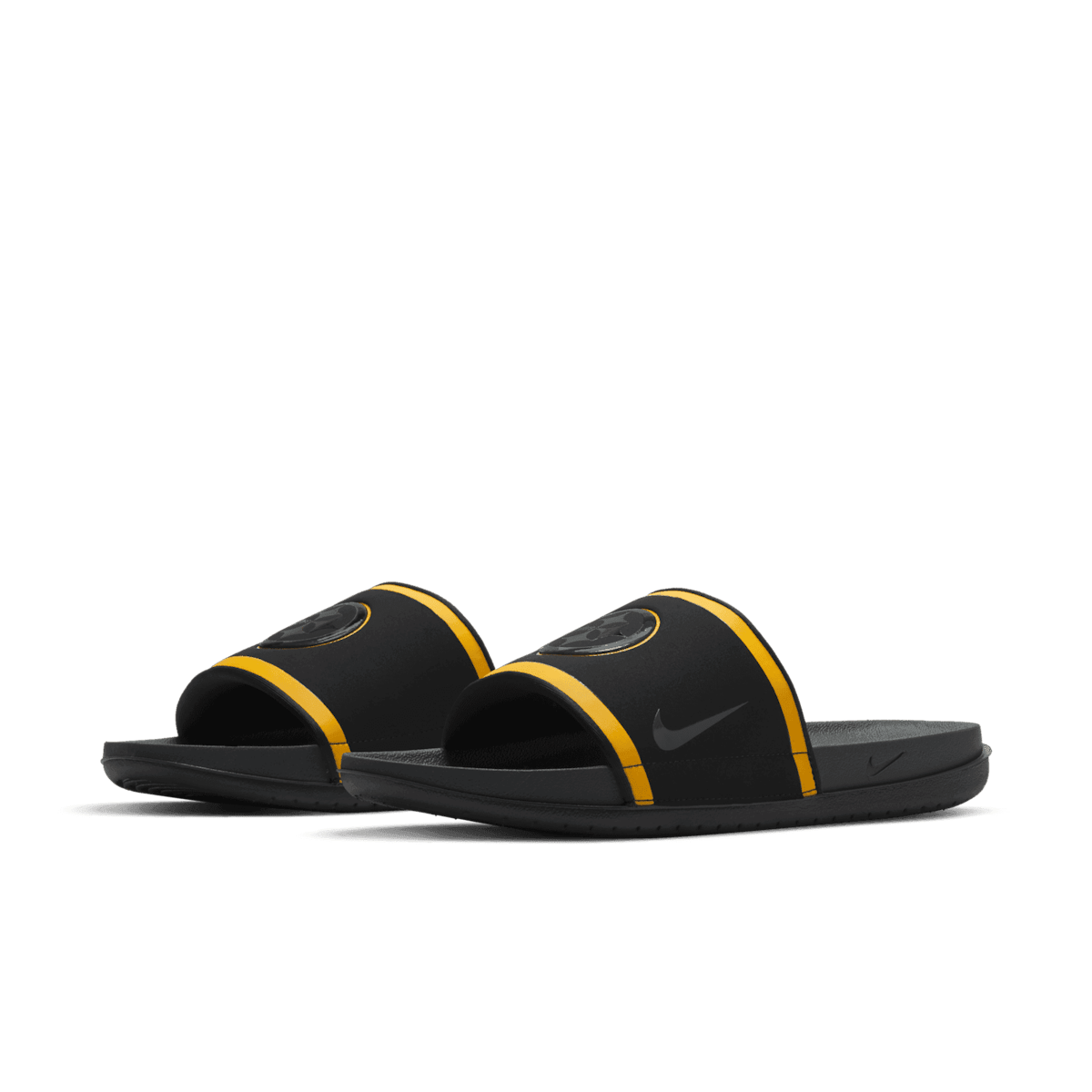 2131 - HÀNG CHÍNH HÃNG - DÉP NIKE OFFCOURT - NFL PITTBURGH STEELERS - BLACK - CODE: DD0547-001