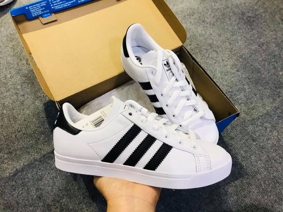 2030 - HÀNG CHÍNH HÃNG - Giày Adidas Coast Star Shoes Black/White - Code: EE8900