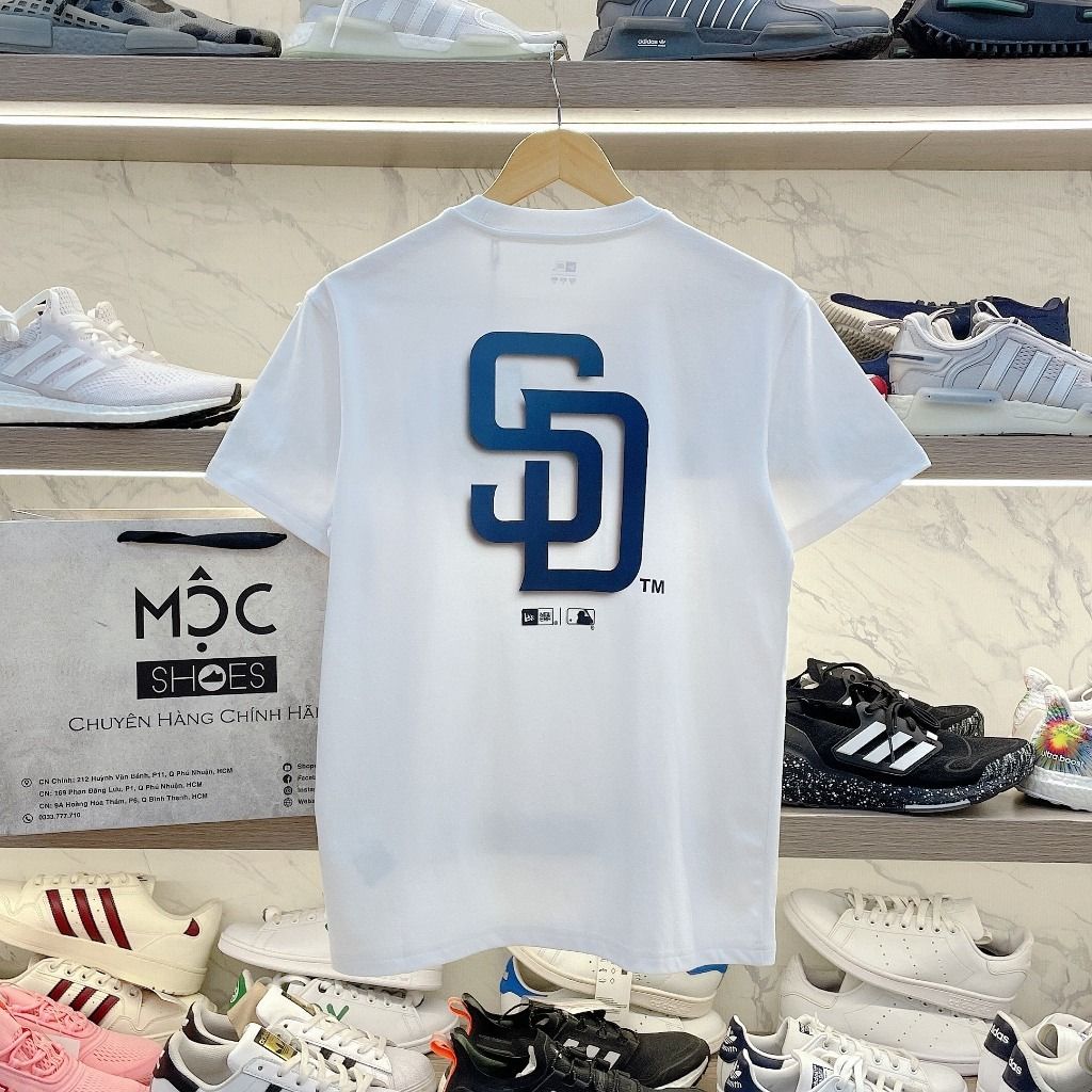 2484 - HÀNG CHÍNH HÃNG - ÁO THUN NEW ERA - SD Shadow - Trắng - CODE: 14179136