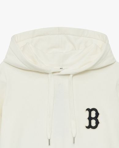 2582 - HÀNG CHÍNH HÃNG - ÁO HOODIE MLB - B MEGA - TRẮNG - CODE: 3AHDO0134
