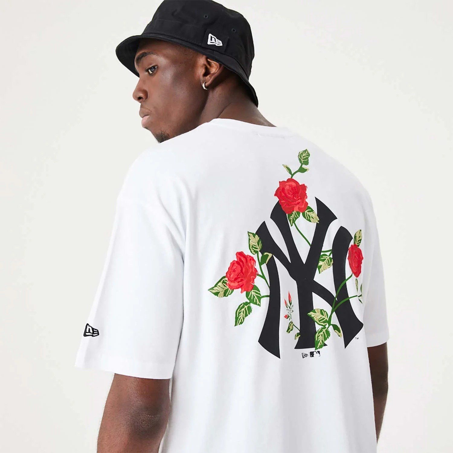 0868 - HÀNG CHÍNH HÃNG - ÁO THUN NEW ERA - NY FLORAL GRAPHIC TRẮNG * WHITE * - CODE: B9263-575