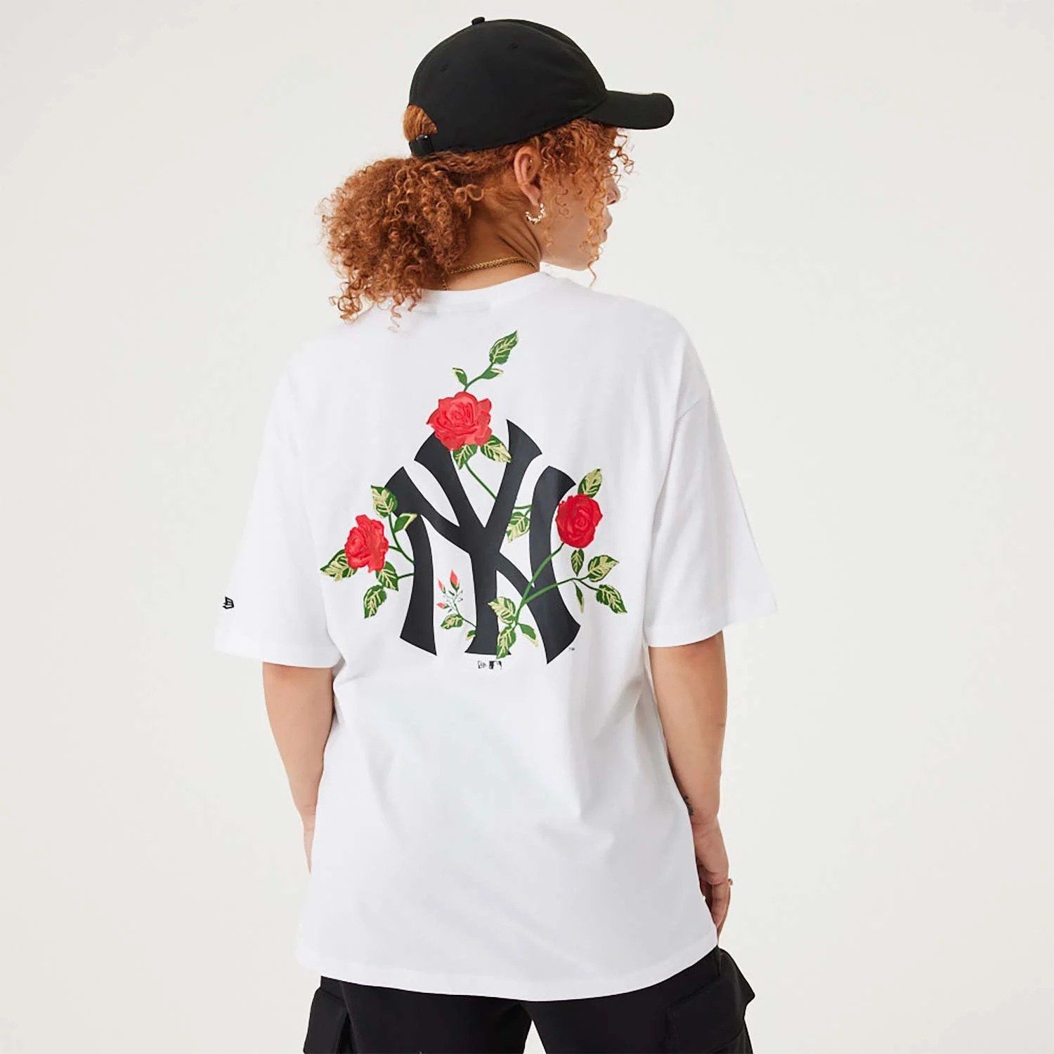 0868 - HÀNG CHÍNH HÃNG - ÁO THUN NEW ERA - NY FLORAL GRAPHIC TRẮNG * WHITE * - CODE: B9263-575