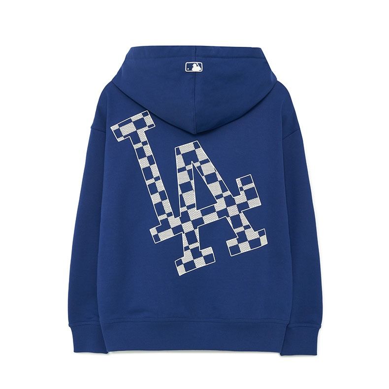 2582 - HÀNG CHÍNH HÃNG - ÁO HOODIE MLB - LA MEGA - XANH - CODE: 3AHDO0134-07RBS