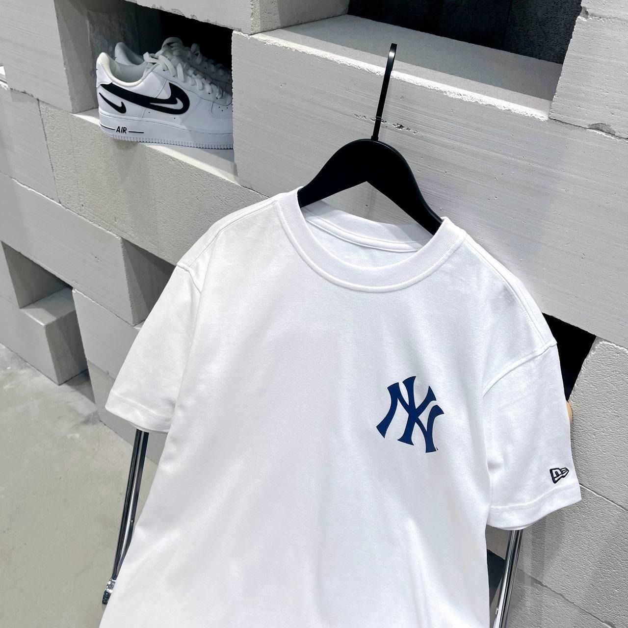 0869- HÀNG CHÍNH HÃNG - ÁO THUN NEW ERA - NY LOGO LY KEM TRẮNG * WHITE * - CODE: 13086606