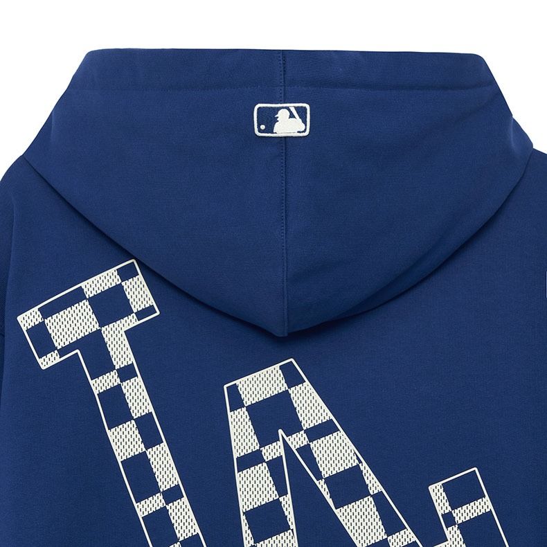 2582 - HÀNG CHÍNH HÃNG - ÁO HOODIE MLB - LA MEGA - XANH - CODE: 3AHDO0134-07RBS