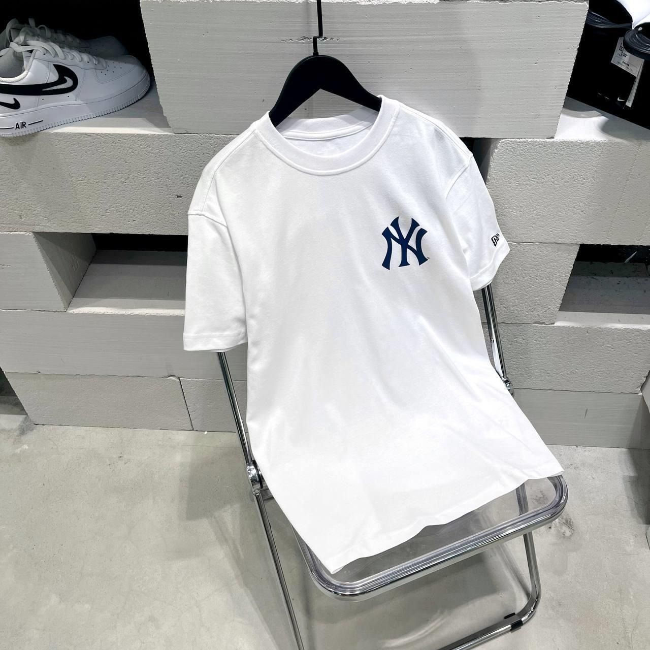 0869- HÀNG CHÍNH HÃNG - ÁO THUN NEW ERA - NY LOGO LY KEM TRẮNG * WHITE * - CODE: 13086606