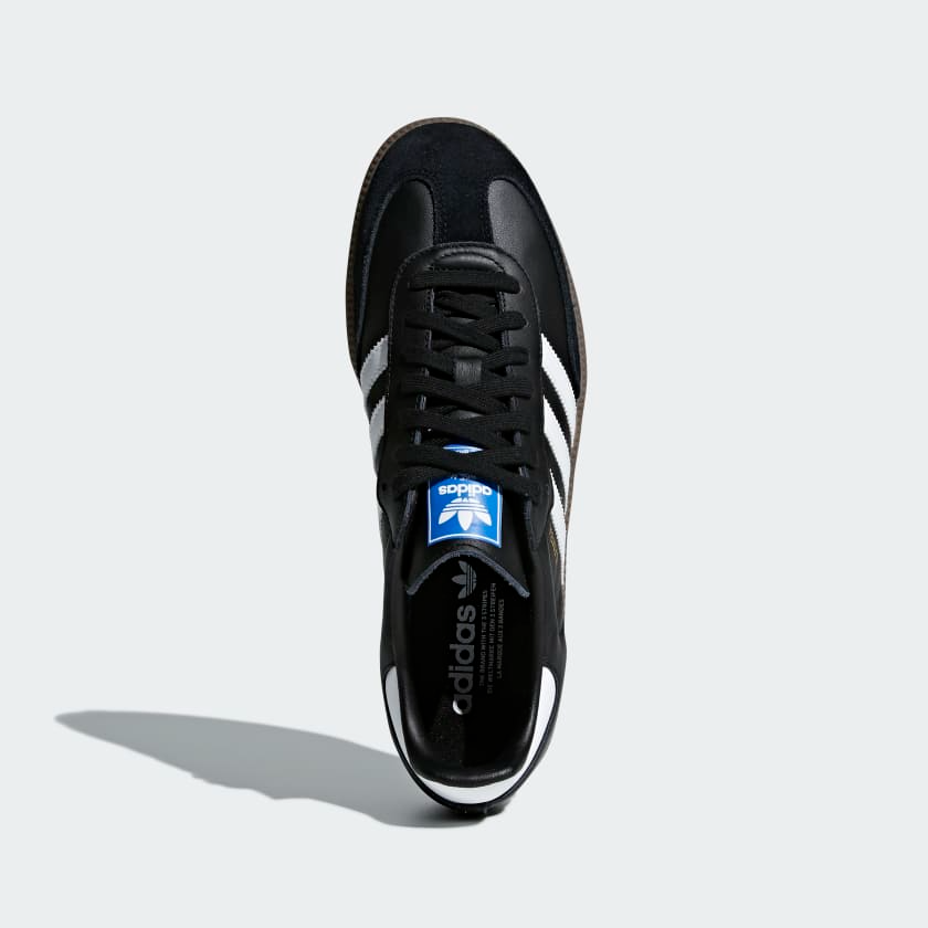 2144 - HÀNG CHÍNH HÃNG - GIÀY ADIDAS SAMBA OG CORE BLACK / CLOUD WHITE / GUM - CODE: B75807