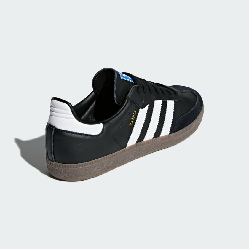 2144 - HÀNG CHÍNH HÃNG - GIÀY ADIDAS SAMBA OG CORE BLACK / CLOUD WHITE / GUM - CODE: B75807