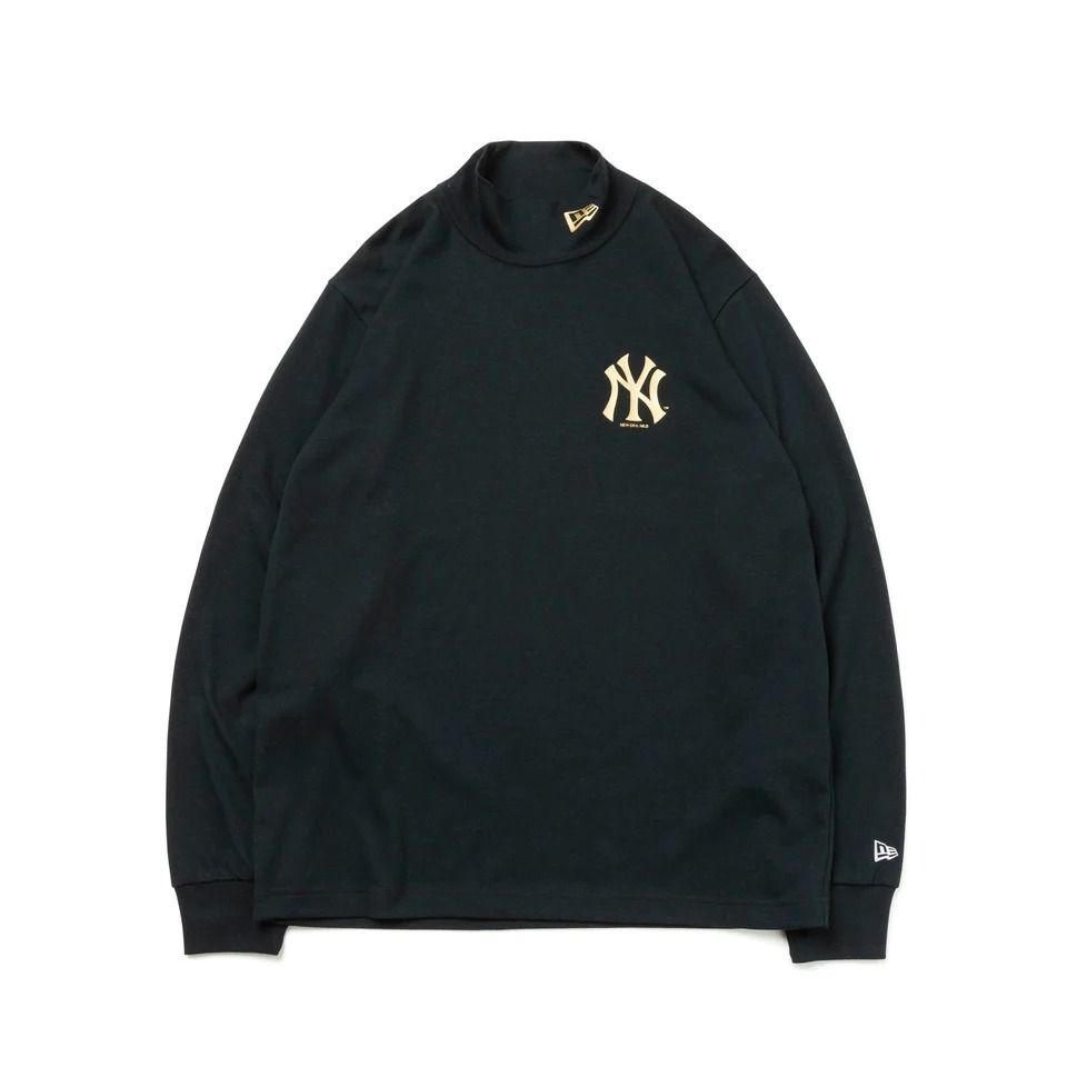 0872- HÀNG CHÍNH HÃNG - ÁO THUN NEW ERA - NY CỔ LỌ - ĐEN VÀNG * BLACK* - CODE: 13331033