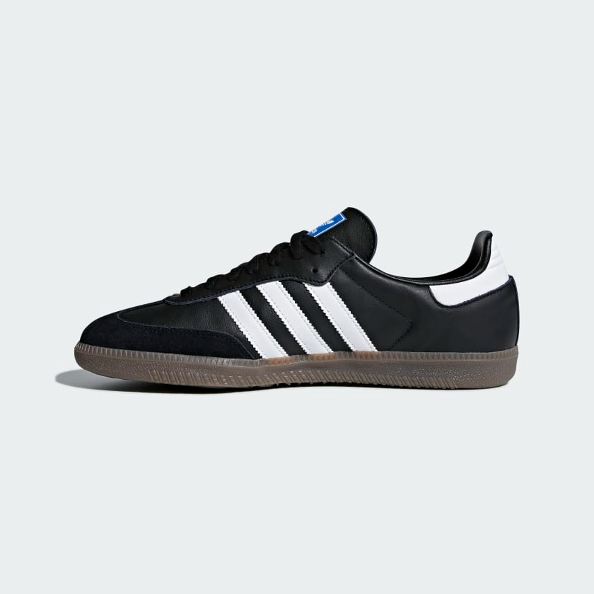 2144 - HÀNG CHÍNH HÃNG - GIÀY ADIDAS SAMBA OG CORE BLACK / CLOUD WHITE / GUM - CODE: B75807
