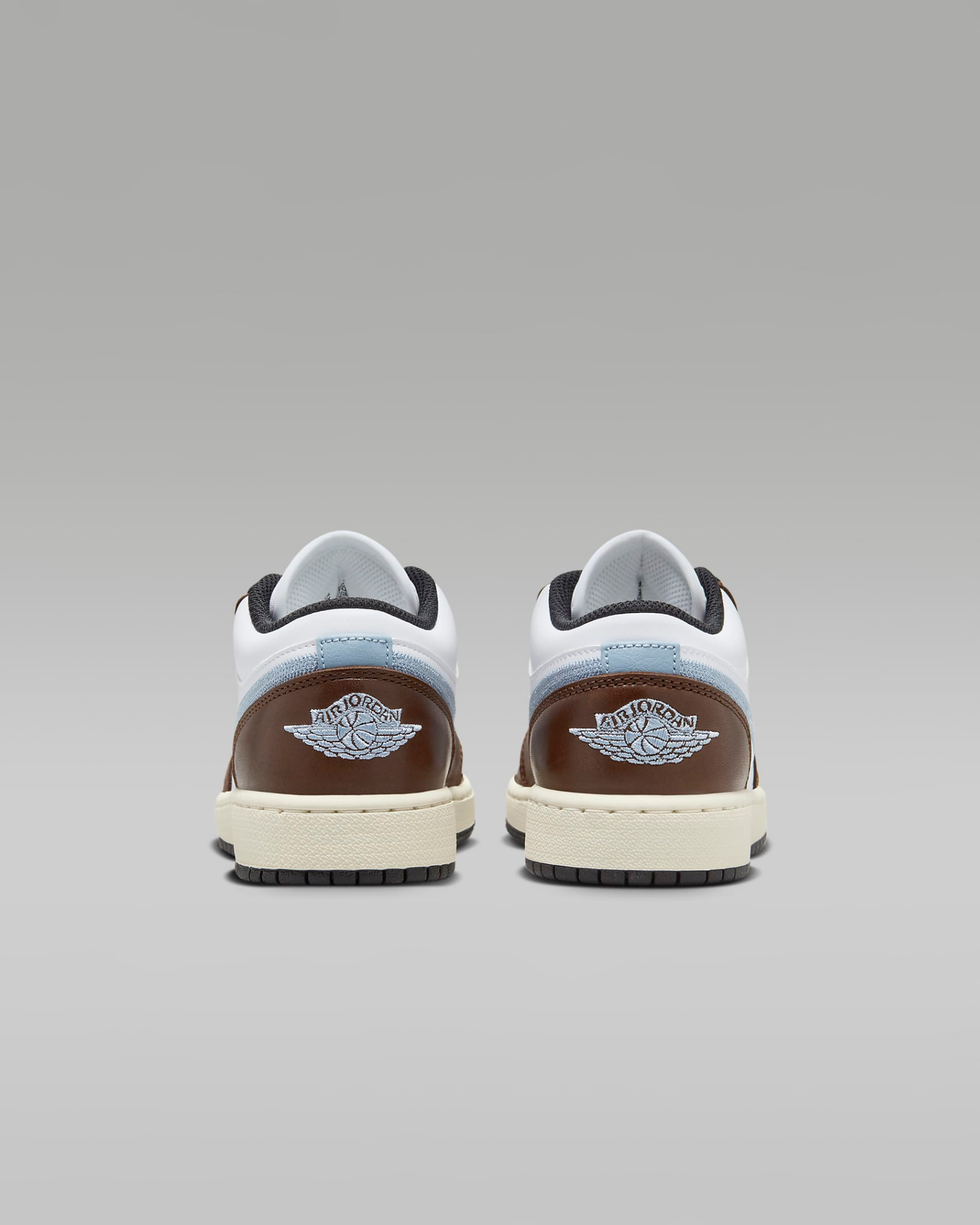 2152 - HÀNG CHÍNH HÃNG - GIÀY NIKE AIR JORDAN 1 LOW - MOCHA BLUE GRAY - CODE: FQ8156-142