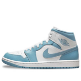  2145 - HÀNG CHÍNH HÃNG - GIÀY NIKE AIR JORDAN 1 MID - UNIVERSITY BLUE - CODE: BQ6472-141 