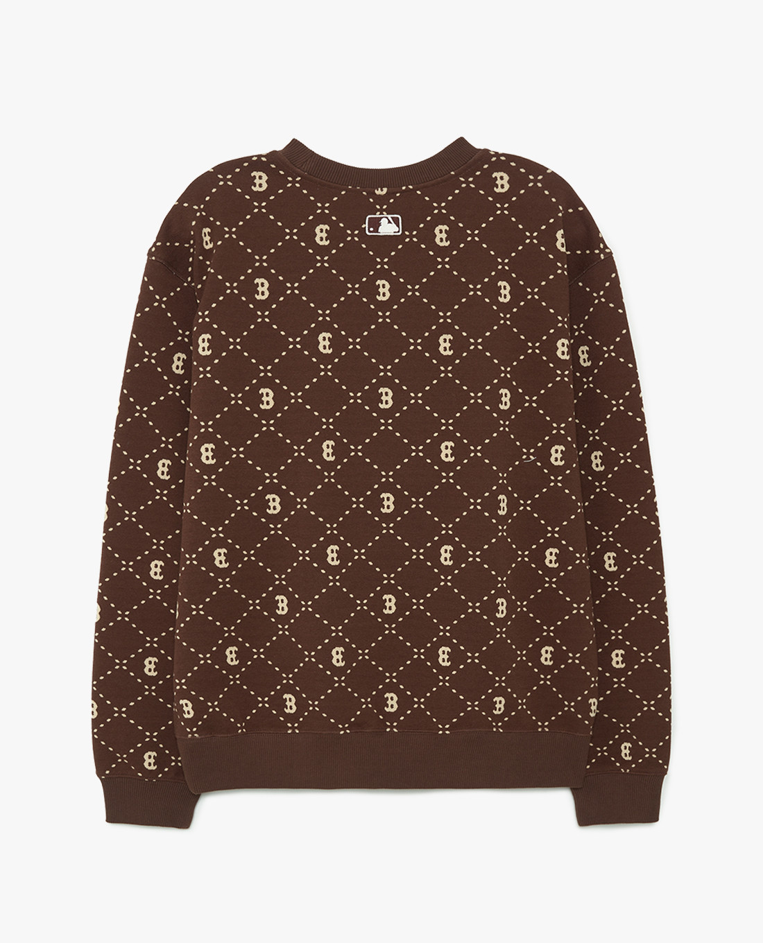 1648 - HÀNG CHÍNH HÃNG - ÁO SWEATER MLB DIA MONOGRAM BOSTON
