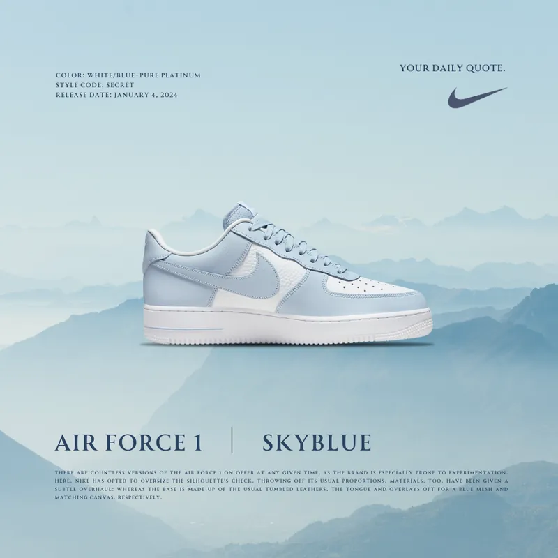  2153 - HÀNG CHÍNH HÃNG - GIÀY NIKE AIR FORCE ONE 