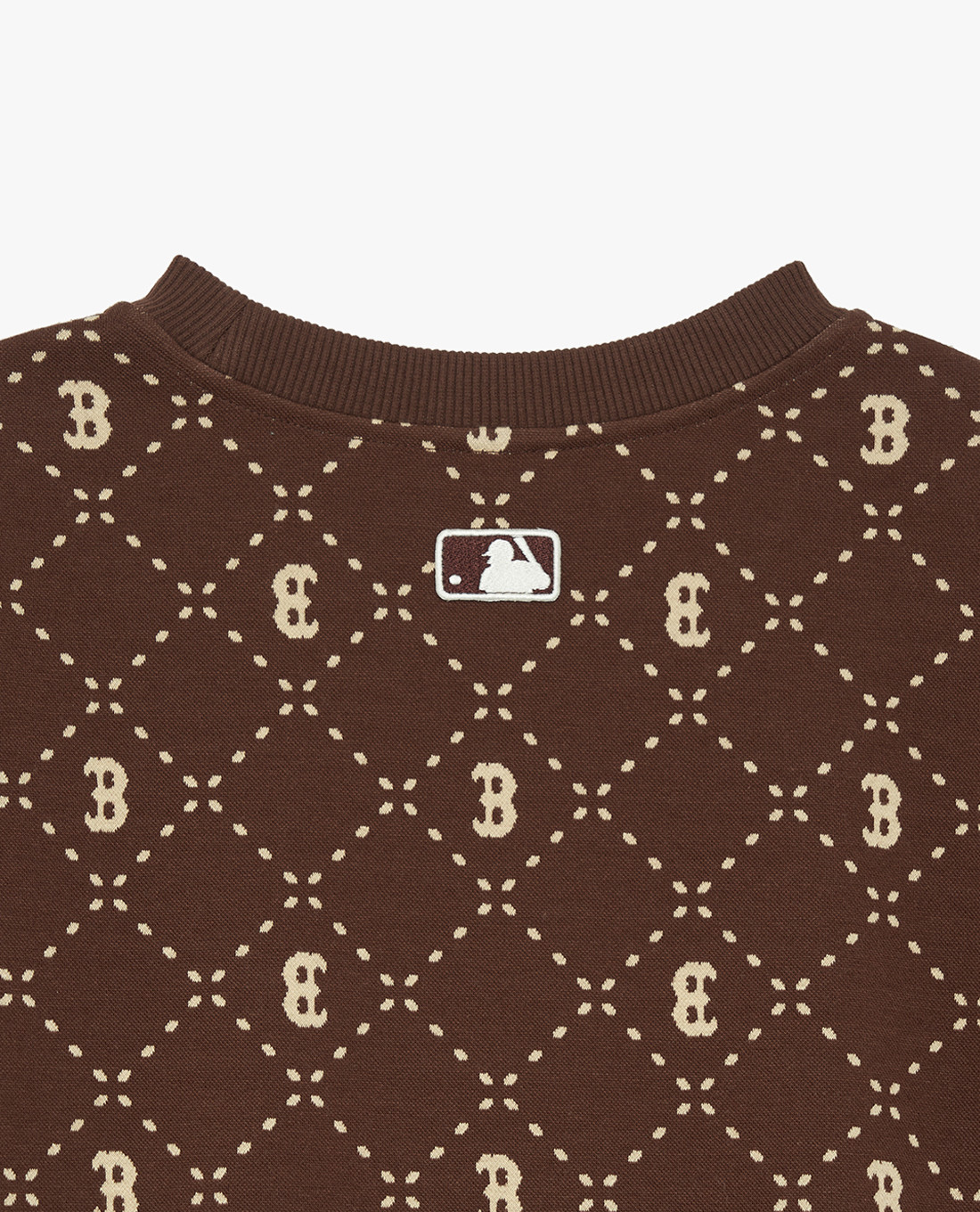 1648 - HÀNG CHÍNH HÃNG - ÁO SWEATER MLB DIA MONOGRAM BOSTON
