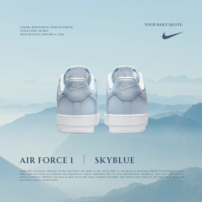  2153 - HÀNG CHÍNH HÃNG - GIÀY NIKE AIR FORCE ONE 