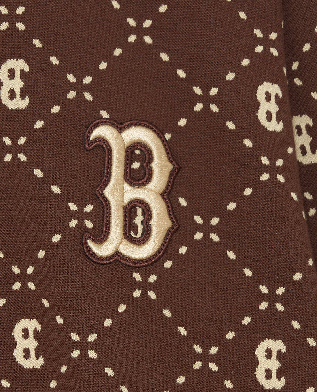 1648 - HÀNG CHÍNH HÃNG - ÁO SWEATER MLB DIA MONOGRAM BOSTON
