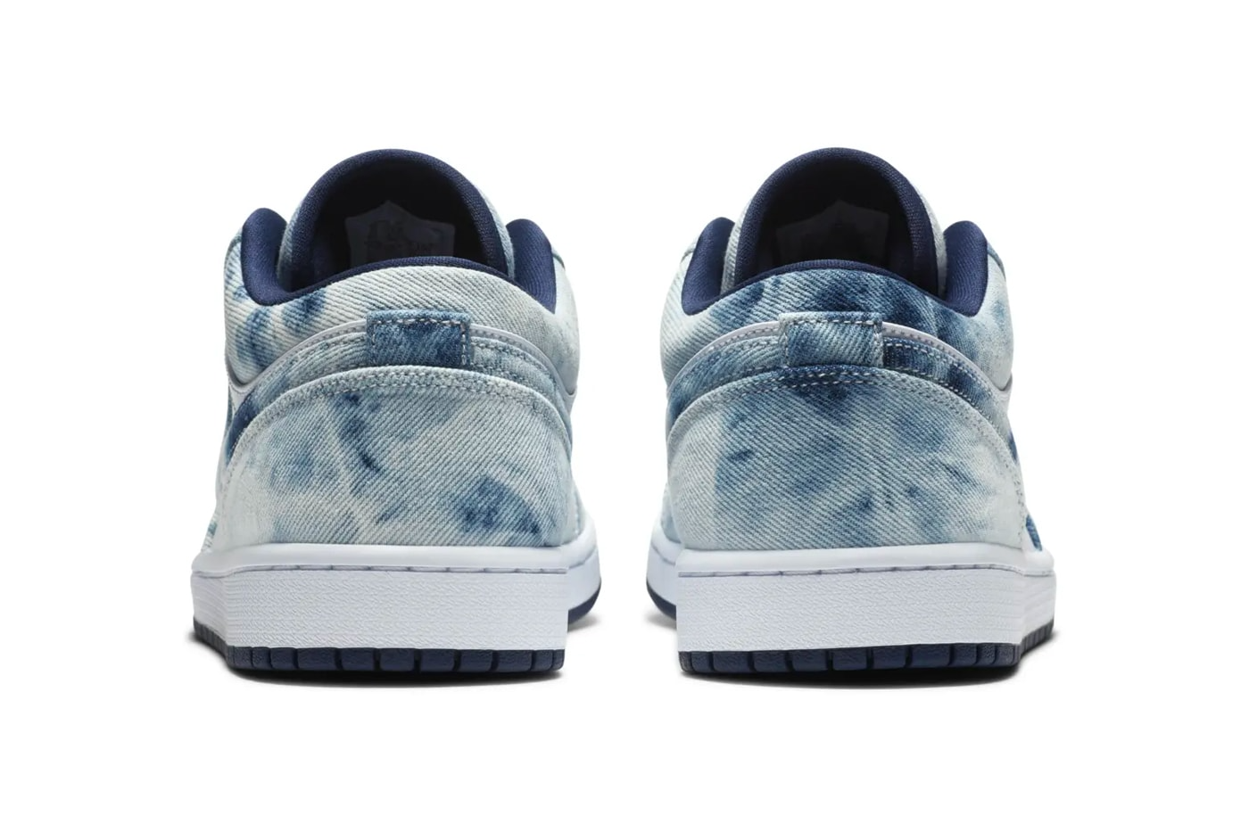 2146 - HÀNG CHÍNH HÃNG - GIÀY NIKE AIR JORDAN 1 LOW - WASHED DENIM - CODE: CZ8455 - 100