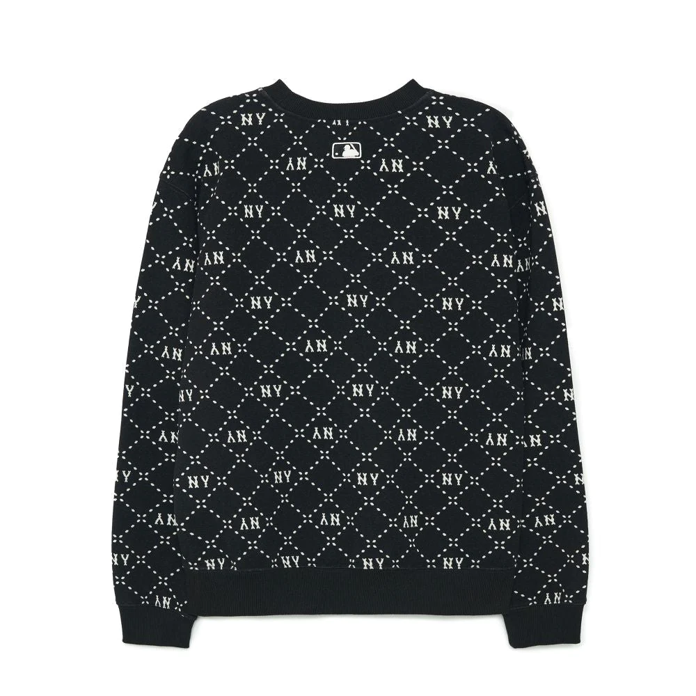 1649 - HÀNG CHÍNH HÃNG - ÁO SWEATER MLB DIA MONOGRAM NEW YORK