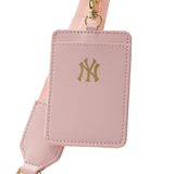  2207 - HÀNG CHÍNH HÃNG - TÚI ĐỰNG THẺ MLB MONOGRAM NY YANKEES *SS24* - PINK - CODE: 7ACRMD04N-50PKM 