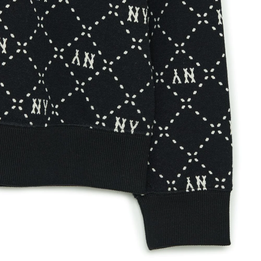 1649 - HÀNG CHÍNH HÃNG - ÁO SWEATER MLB DIA MONOGRAM NEW YORK
