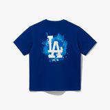  2091 - HÀNG CHÍNH HÃNG - ÁO THUN NEW ERA  - LA VẨY SƠN DODGERS PAINTED T-SHIRT SURF SS24 - CODE:  14179144 