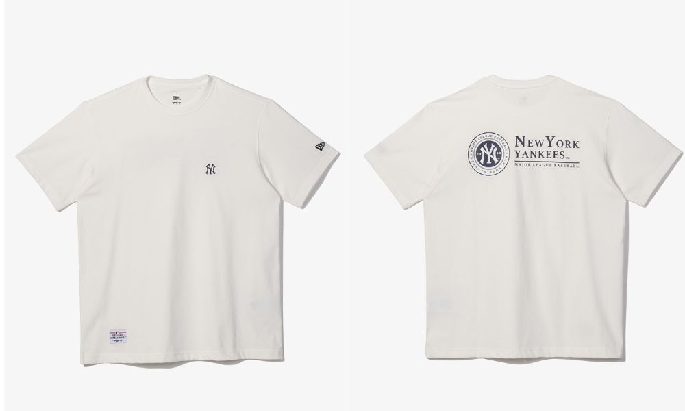 0952 - HÀNG CHÍNH HÃNG - ÁO THUN NEW ERA - NY CAMPUS - TRẮNG CODE : 13546472