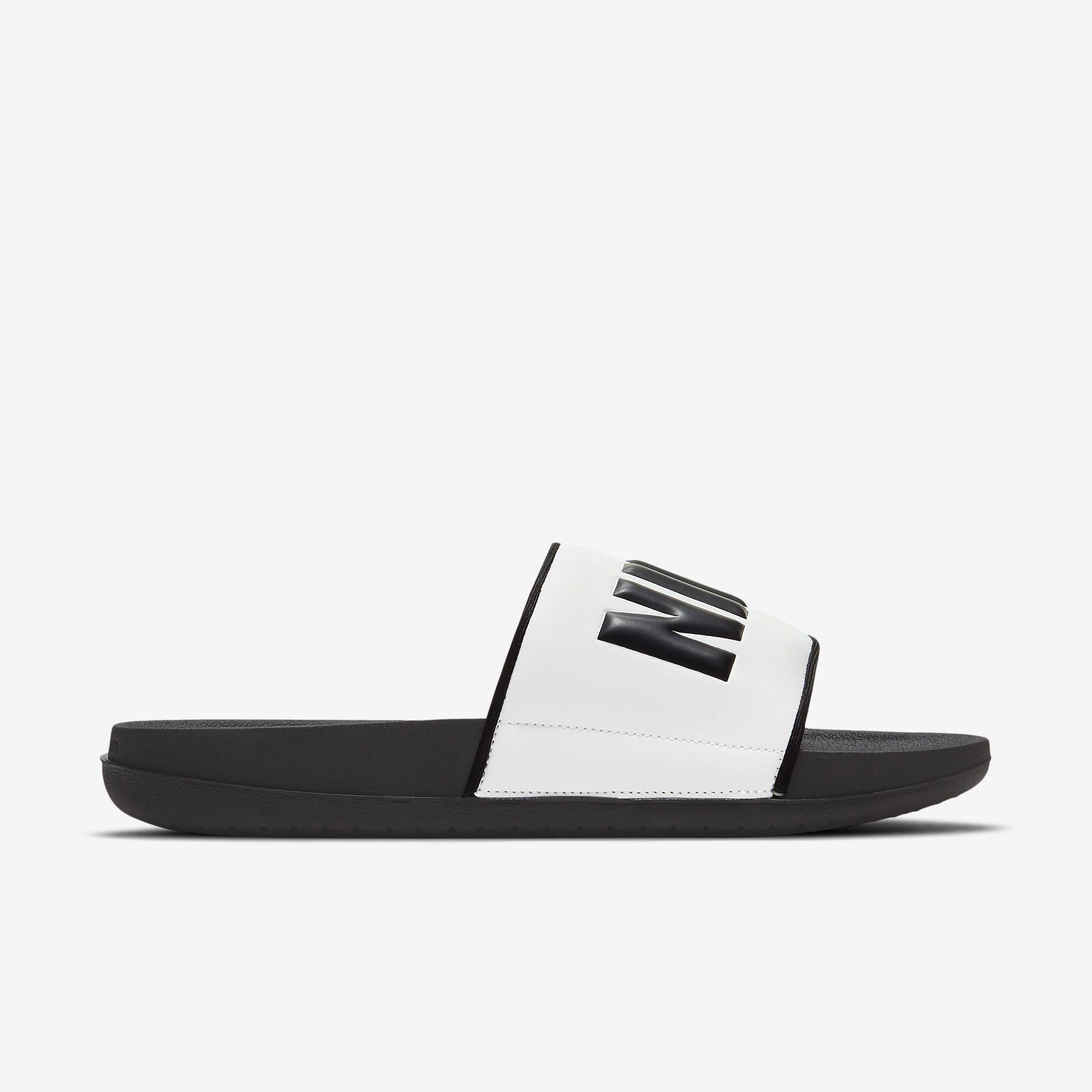 1336 - HÀNG CHÍNH HÃNG - DÉP NIKE OFFCOURT SLIDE - ĐEN QUAI TRẮNG - *Back/White* - CODE: BQ4632-011
