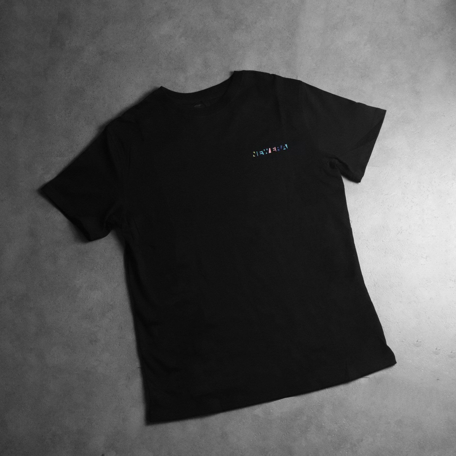 0725 - HÀNG CHÍNH HÃNG - ÁO THUN NEW ERA - MULTICOLOR ( ÁO VÁN ) ĐEN - *BLACK* - Code: 12715286