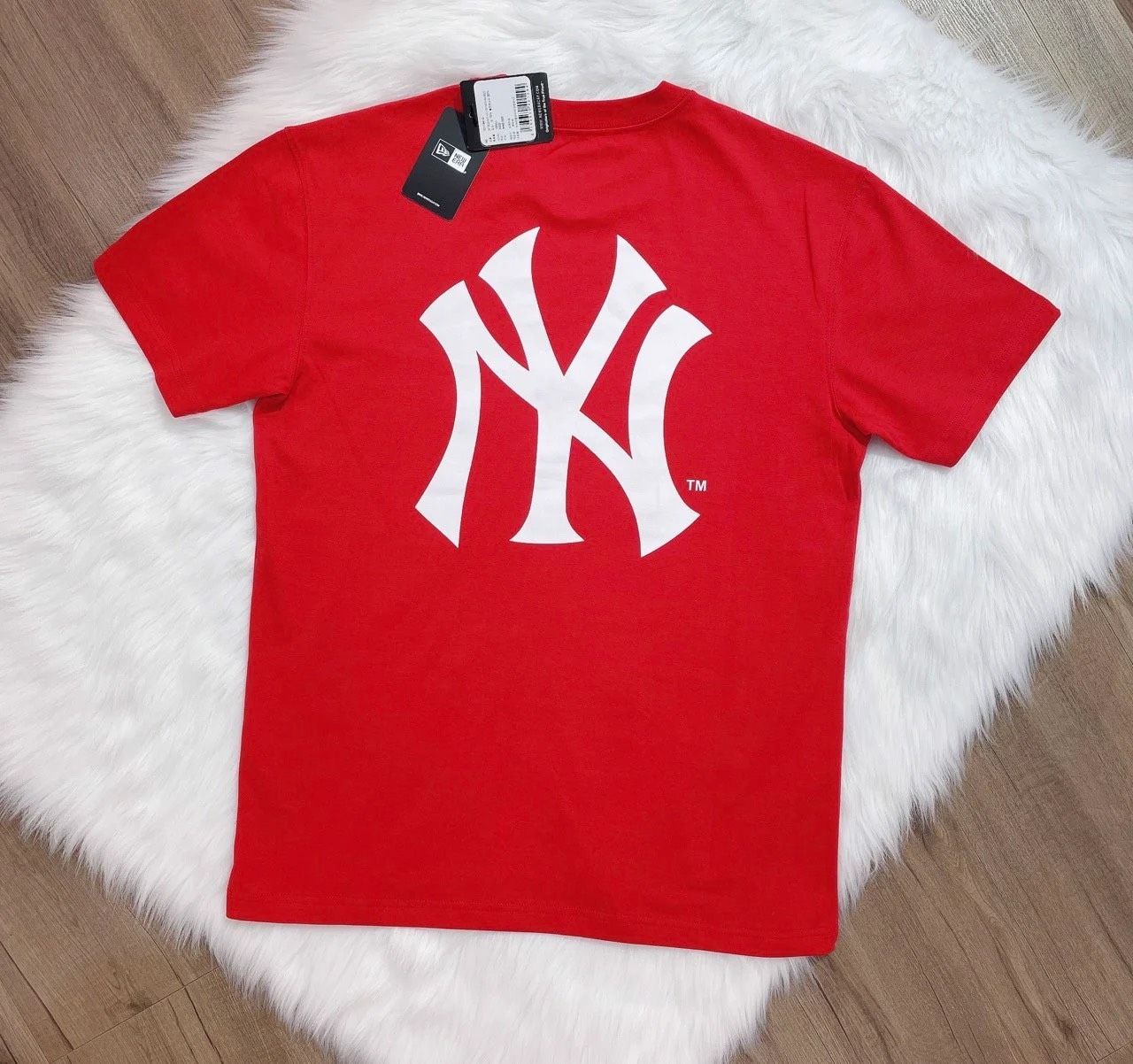 0623 - HÀNG CHÍNH HÃNG - ÁO THUN NEW ERA - NEW YORK ĐỎ - *RED* - Code: 12119413