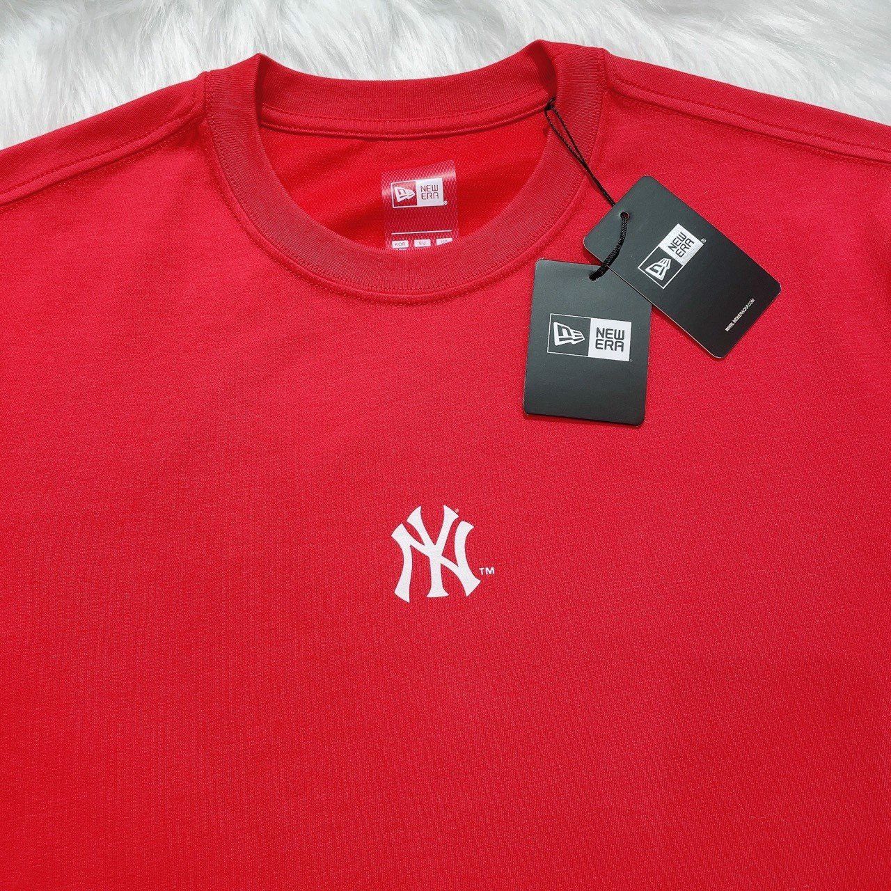 0623 - HÀNG CHÍNH HÃNG - ÁO THUN NEW ERA - NEW YORK ĐỎ - *RED* - Code: 12119413