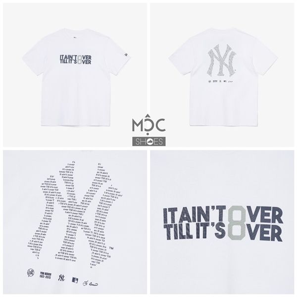 0701 - HÀNG CHÍNH HÃNG - ÁO THUN NEW ERA - NY YOGI 3D TRẮNG - *WHITE* - Code: 12592400