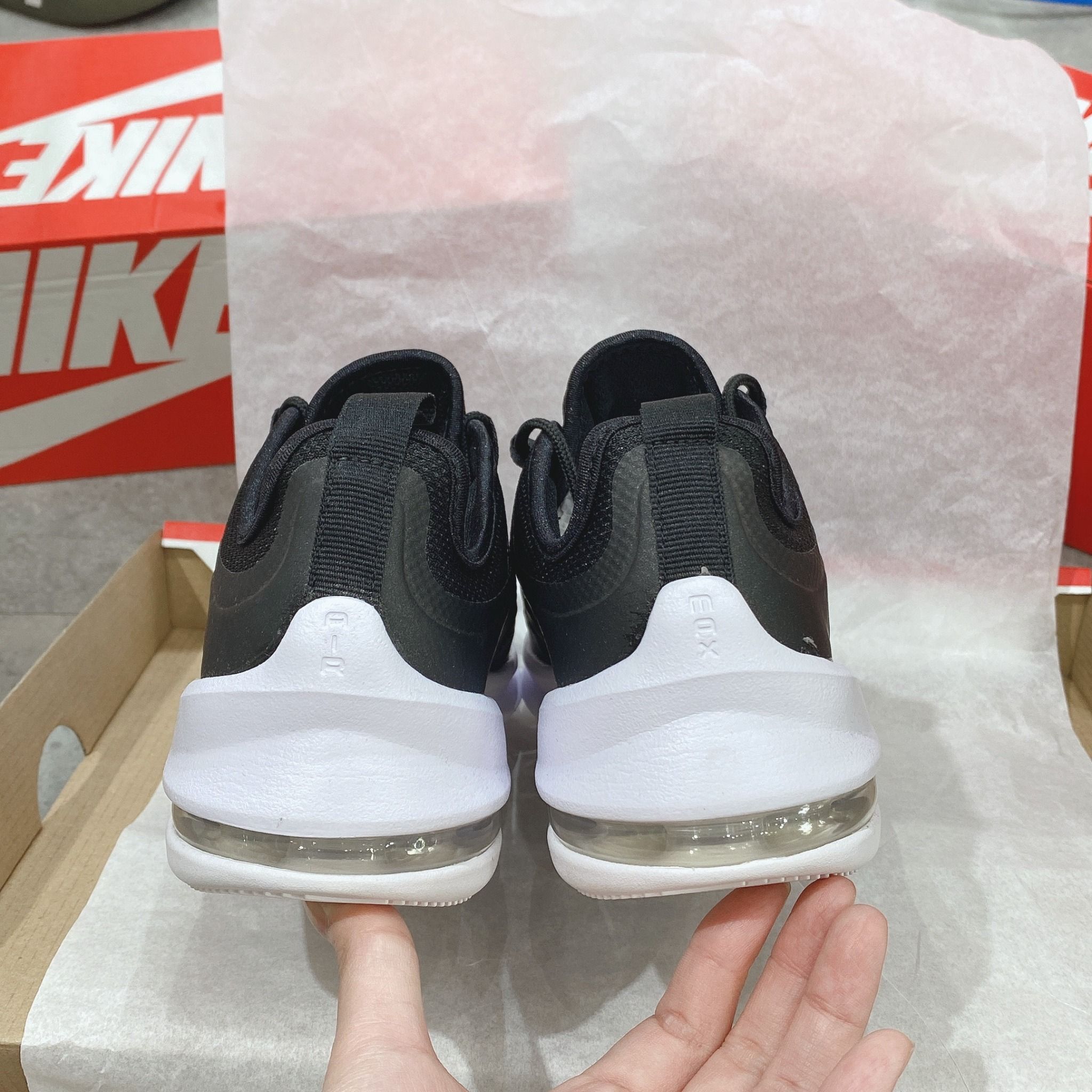 0203 - HÀNG CHÍNH HÃNG - GIÀY NIKE AIR MAX AXIS RUNNING - *BLACK/WHITE* - 2022** - Code: AH5222-001