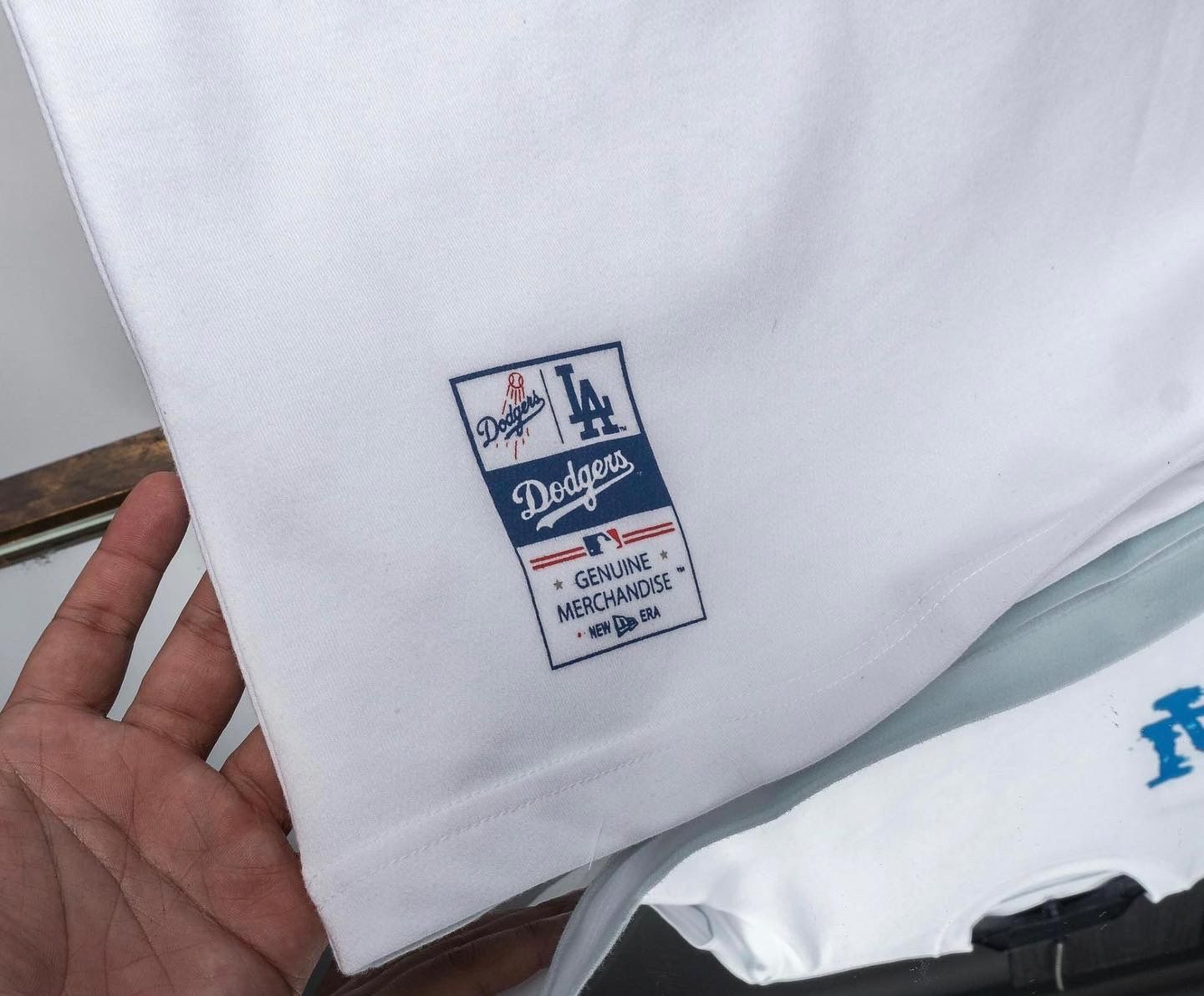 0316 - HÀNG CHÍNH HÃNG - ÁO THUN NEW ERA - LA *Dodgers White* - Code: 12544695
