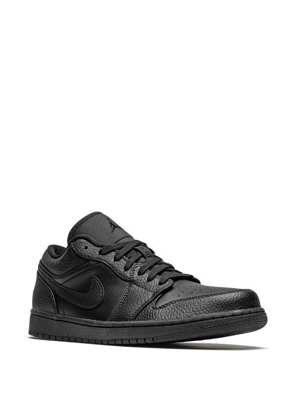 0339 - HÀNG CHÍNH HÃNG - GIÀY AIR JORDAN 1 LOW - TRIPLE *BLACK* - 2023** - Code: 553558-091