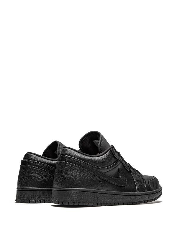 0339 - HÀNG CHÍNH HÃNG - GIÀY AIR JORDAN 1 LOW - TRIPLE *BLACK* - 2023** - Code: 553558-091