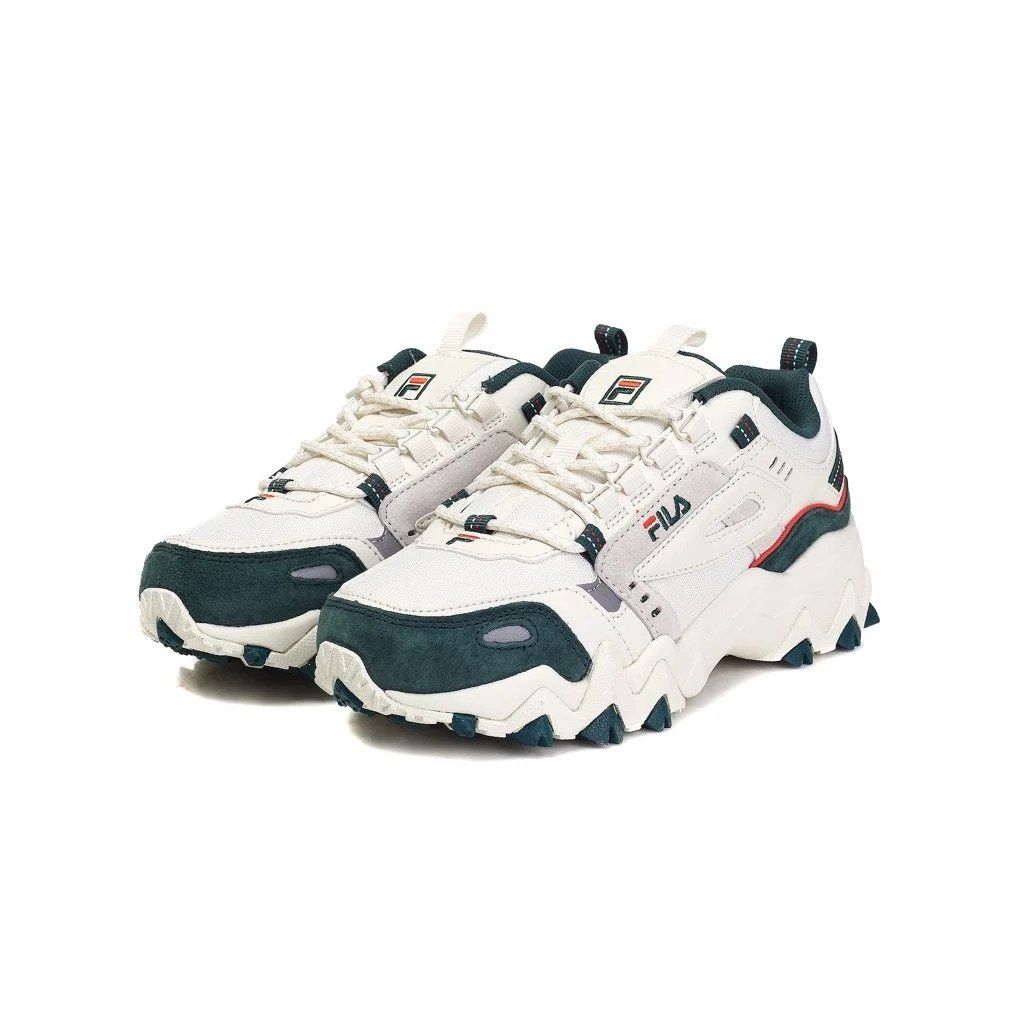 0472 - HÀNG CHÍNH HÃNG - GIÀY FILA OAKMENT MÀU XANH LÁ/KEM 2021 - CODE: 1JM00801-143
