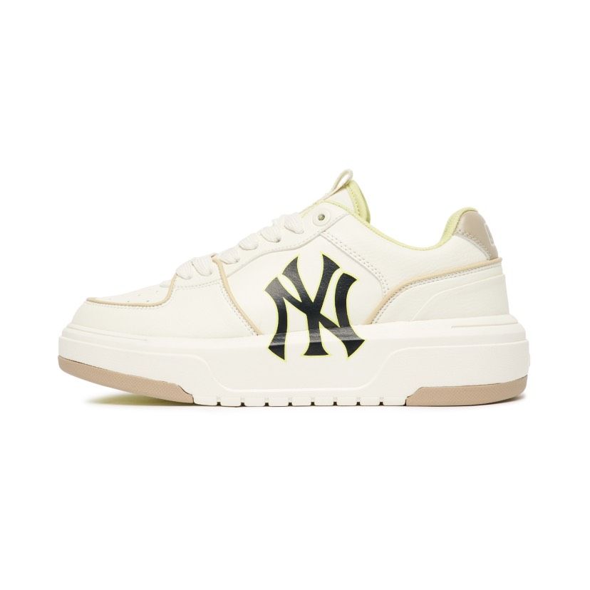 0486 - HÀNG CHÍNH HÃNG - GIÀY MLB CHUNKY LINER - *BEIGE/NEON* - CODE: 3ASXCA12N-50BGS