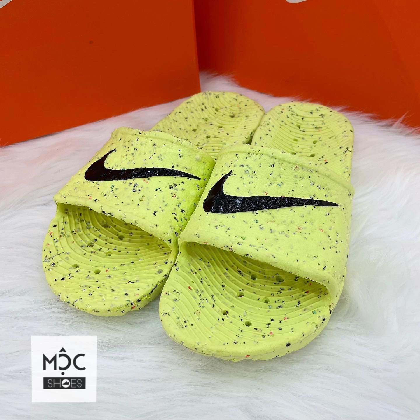 0502 - HÀNG CHÍNH HÃNG - DÉP NIKE KAWA SHOWER - *Neon (Bảo vệ môi trường)* - 2023** - Code: 832528