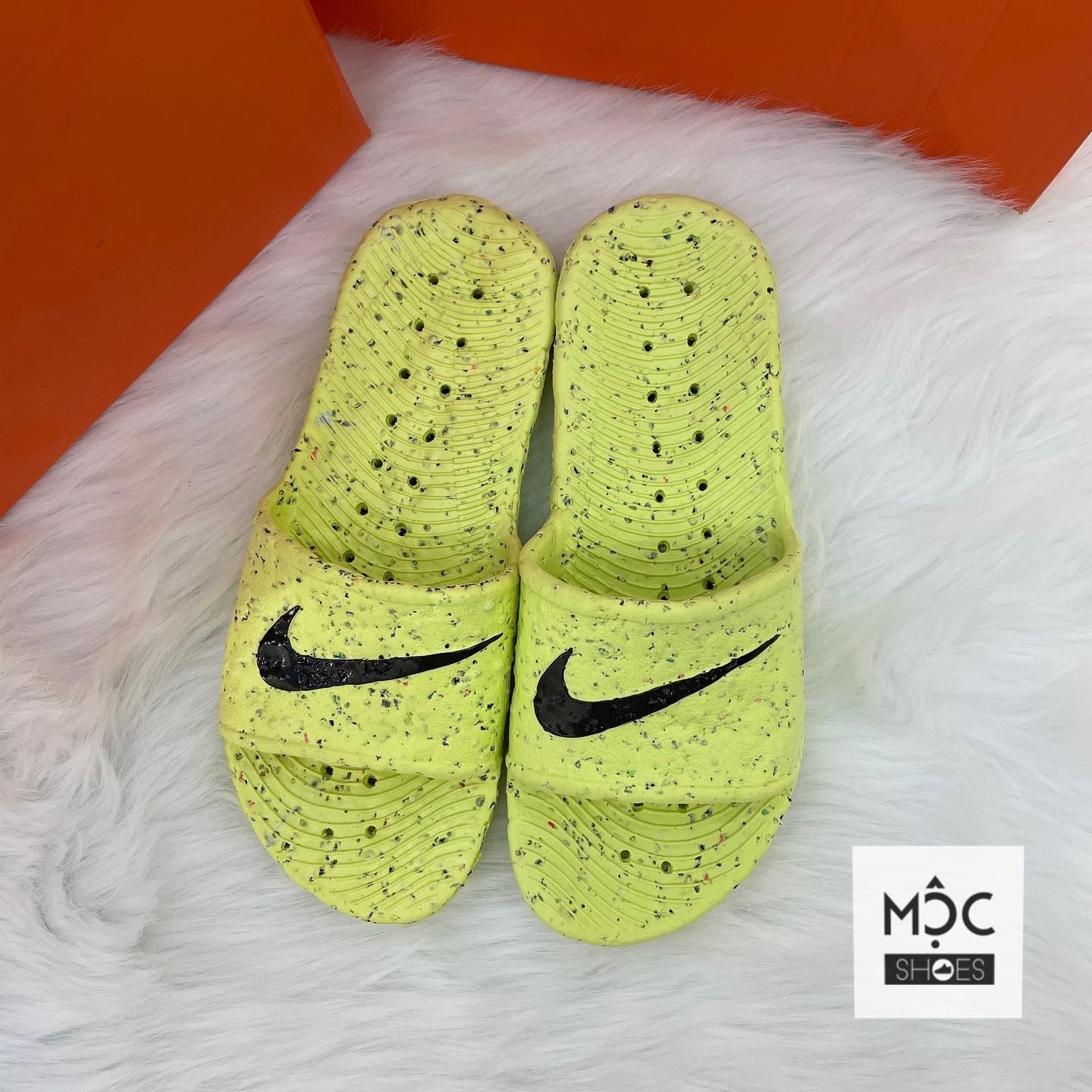 0502 - HÀNG CHÍNH HÃNG - DÉP NIKE KAWA SHOWER - *Neon (Bảo vệ môi trường)* - 2023** - Code: 832528
