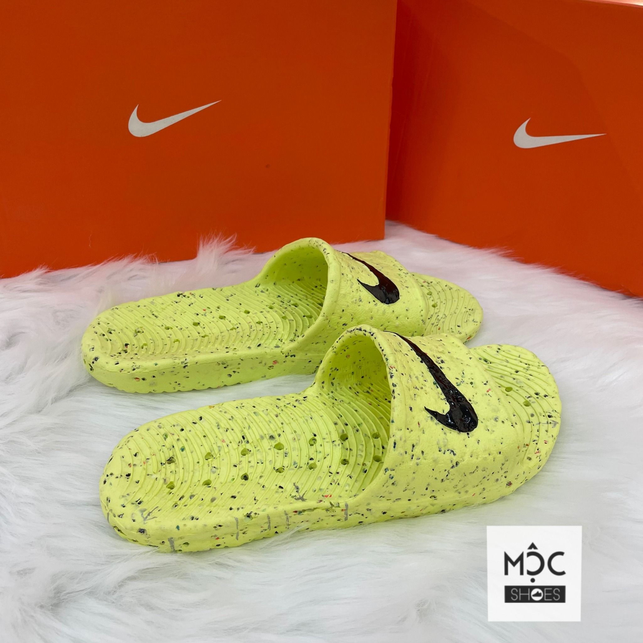 0502 - HÀNG CHÍNH HÃNG - DÉP NIKE KAWA SHOWER - *Neon (Bảo vệ môi trường)* - 2023** - Code: 832528
