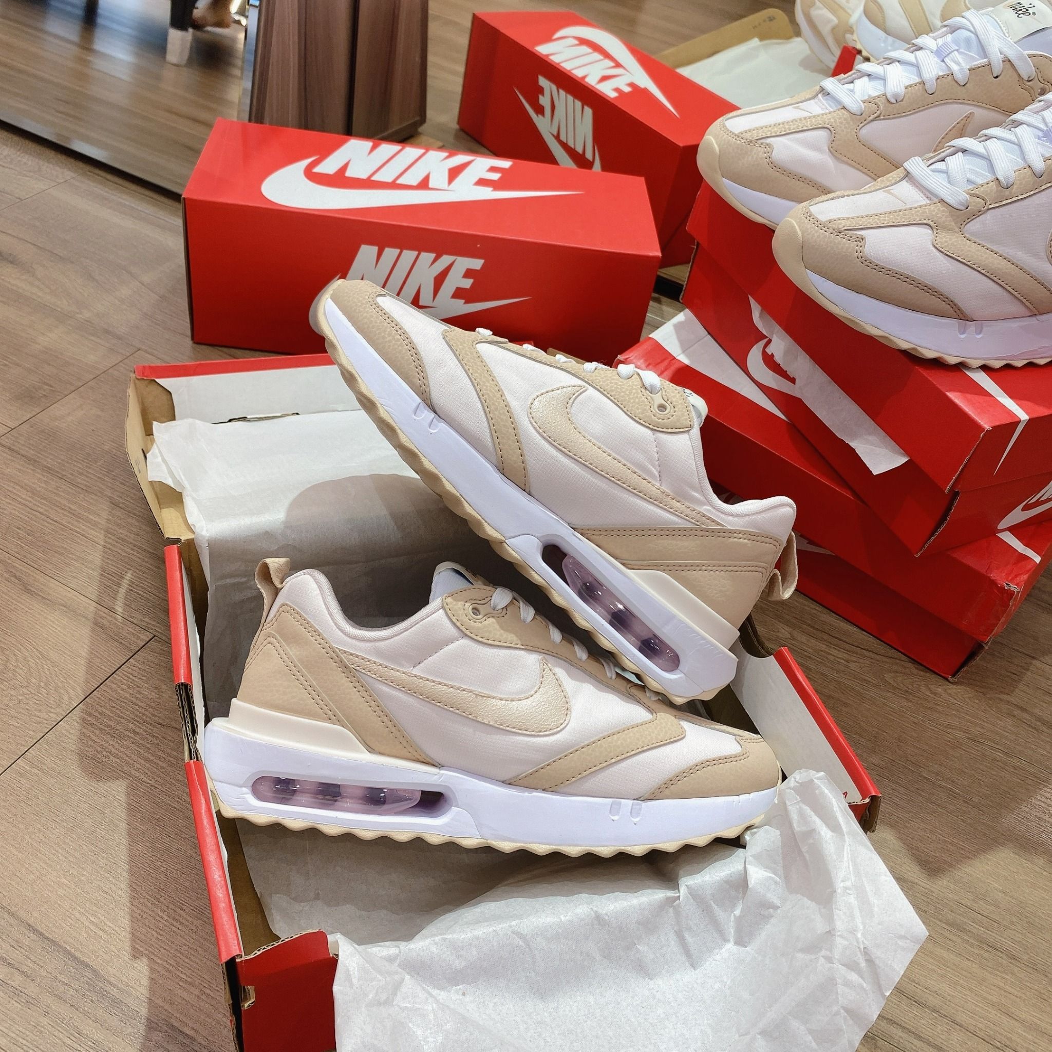 0514 - HÀNG CHÍNH HÃNG - GIÀY NIKE AIR MAX DAWN MÀU - *WHITE/PINK* - CODE: DR2395-600