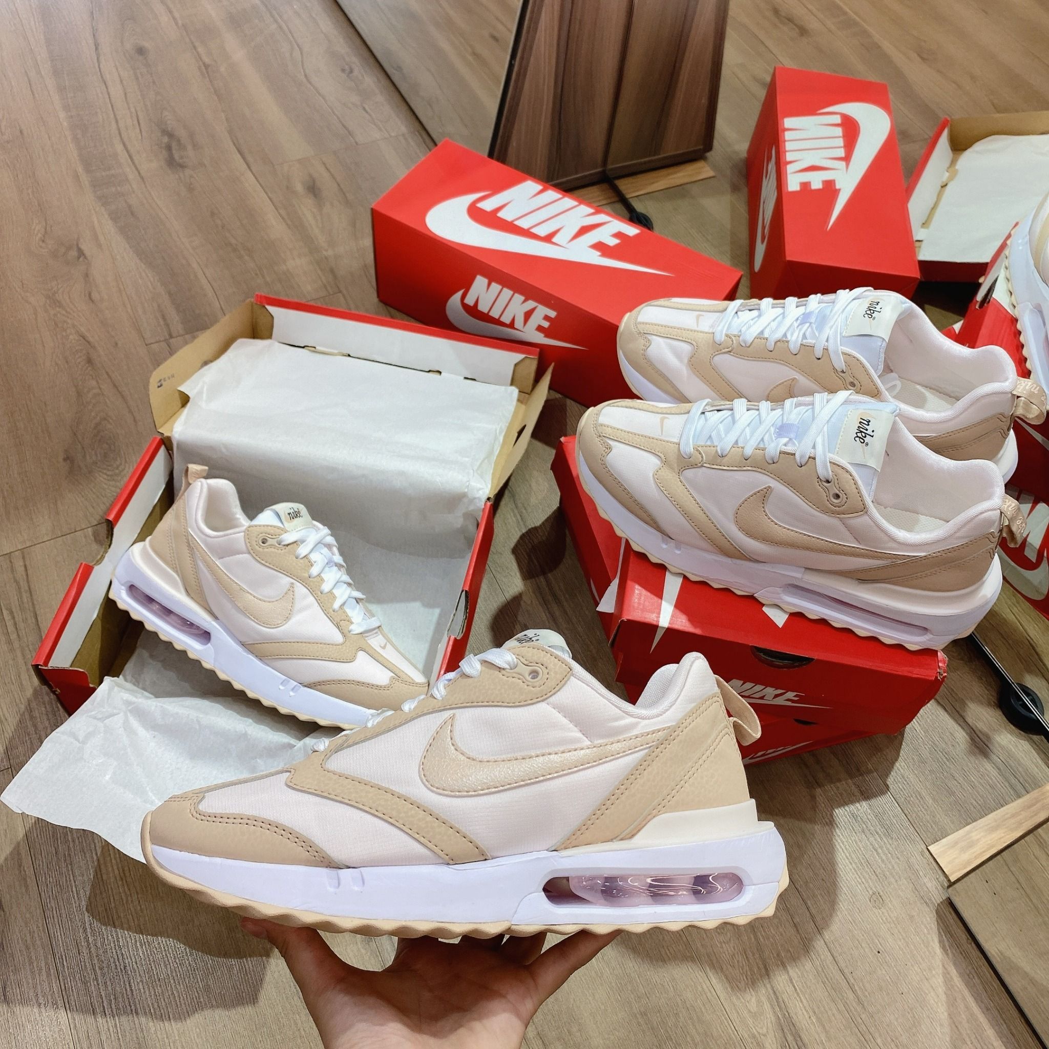 0514 - HÀNG CHÍNH HÃNG - GIÀY NIKE AIR MAX DAWN MÀU - *WHITE/PINK* - CODE: DR2395-600