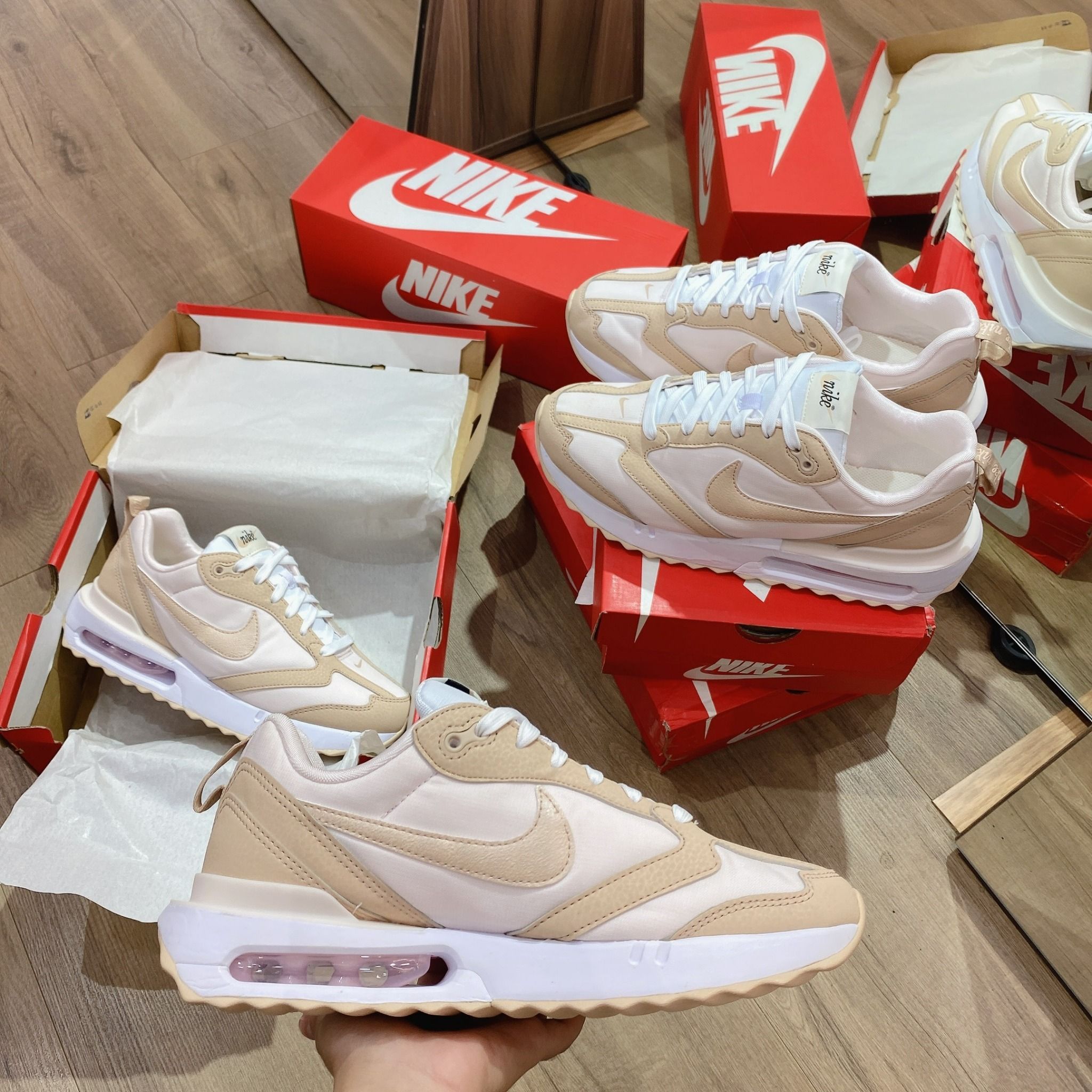 0514 - HÀNG CHÍNH HÃNG - GIÀY NIKE AIR MAX DAWN MÀU - *WHITE/PINK* - CODE: DR2395-600